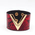 Europe Crack Leather Bracelet For Women Femme Punk Style Soft Jewellery