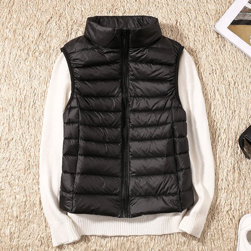 Women's Ultralight Duck Down Vest Jacket