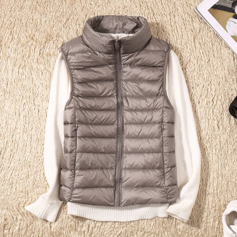 Women's Ultralight Duck Down Vest Jacket