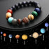 Eight Planets Bead Bracelet - Natural Stone Yoga Accessory