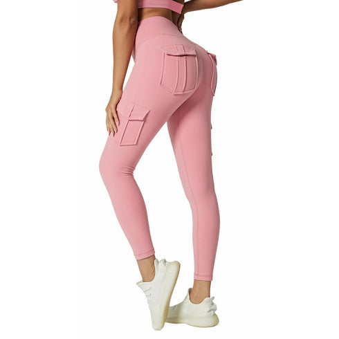 High Waist Pocket Yoga Leggings for Women