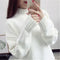 Cashmere Feel Turtleneck Sweater for Women