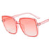 Retro Square Sunglasses for Women with Gradient Lenses
