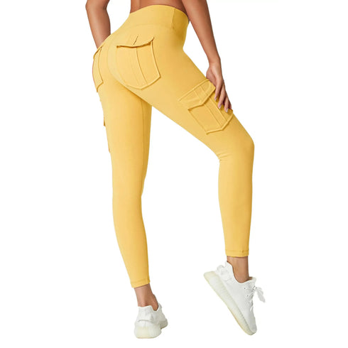 High Waist Pocket Yoga Leggings for Women