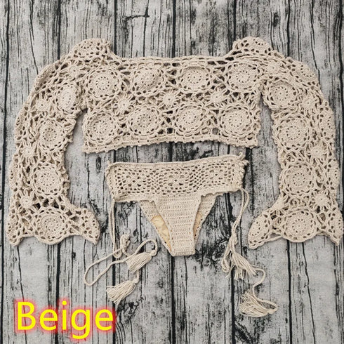 Hand Crochet Bikini Set for Women