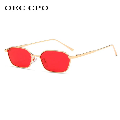 OEC CPO Small Square Sunglasses - Retro Style