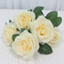 34cm Silk Rose Artificial Flower Bouquet - 5 Heads
