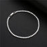 Iced Out CZ Tennis Chain Bracelet for Men and Women