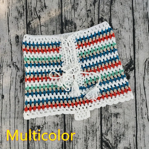 Multicolour Handmade Crocheted Bikini Bottoms