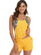 Leopard Print Splicing High Waist Tankini Swimsuit