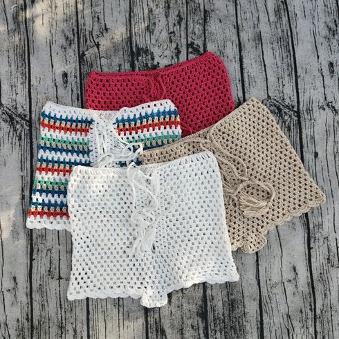 Multicolour Handmade Crocheted Bikini Bottoms