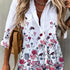 Casual Printed Long Sleeve Top for Women