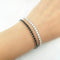 Iced Out CZ Tennis Chain Bracelet for Men and Women
