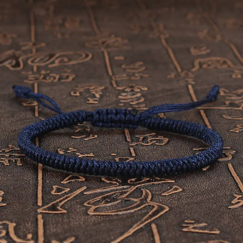 Lucky Red Rope Braided Adjustable Charm Bracelet