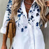 Casual Printed Long Sleeve Top for Women