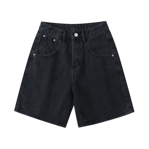 High Waist Denim Shorts for Women