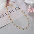 Candy Colour Tassel Choker Necklace for Women