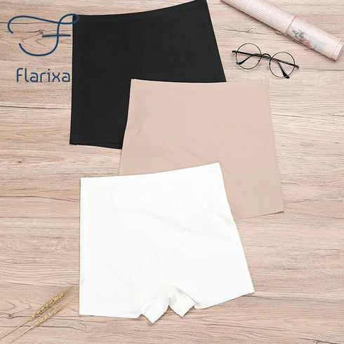 High Waist Women's Safety Shorts Under Skirt