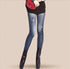 Classic Stretchy Slim Leggings in Imitation Denim