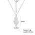 Lemegeton Stainless Steel Music Necklace Pendant for Women