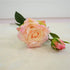 Real Touch Rose Christmas Decorations - Silk Flowers