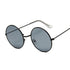 Retro Round Pink Sunglasses for Women