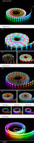 Individually Addressable WS2812B LED Strip Lights