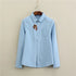 Women's Long Sleeve Cotton Oxford Blouse