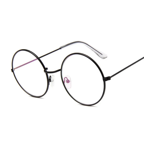 Retro Round Pink Sunglasses for Women