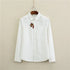 Women's Long Sleeve Cotton Oxford Blouse