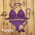 Hand Crochet Women’s Push Up Bikini Set