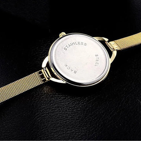 Luxury Women's Gold Bracelet Watch