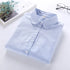 Women's Long Sleeve Cotton Oxford Blouse