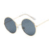 Retro Round Pink Sunglasses for Women