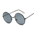 Retro Round Pink Sunglasses for Women