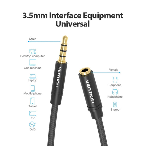 Vention 3.5mm AUX Extension Cable