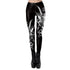 Gothic Steampunk Print Leggings for Women