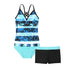Floral Printed Kids Girls Tankini Set