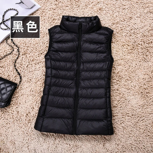 Women's Ultralight Duck Down Vest Jacket