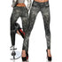 Classic Stretchy Slim Leggings in Imitation Denim