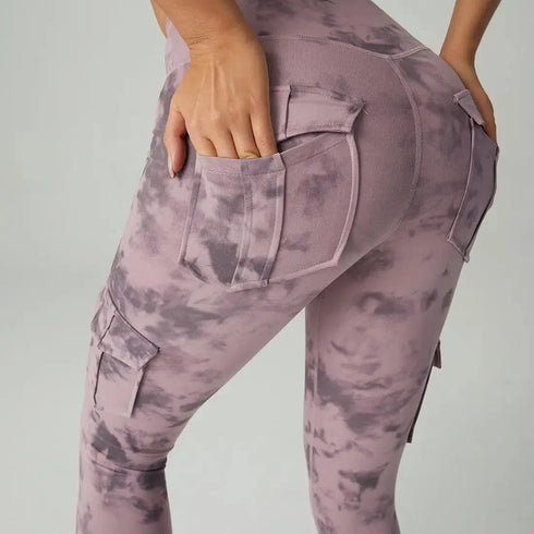 High Waist Pocket Yoga Leggings for Women