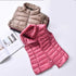 Women's Ultra-light Down Vest for Autumn and Winter
