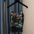 Vintage Floral Chiffon V-Neck Camisole for Women