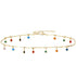 Candy Colour Tassel Choker Necklace for Women