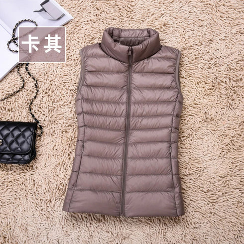 Women's Ultralight Duck Down Vest Jacket