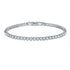 Iced Out CZ Tennis Chain Bracelet for Men and Women
