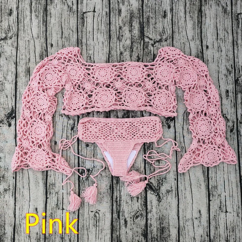Hand Crochet Bikini Set for Women