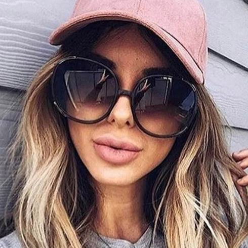Classic Big Frame Luxury Women Sunglasses