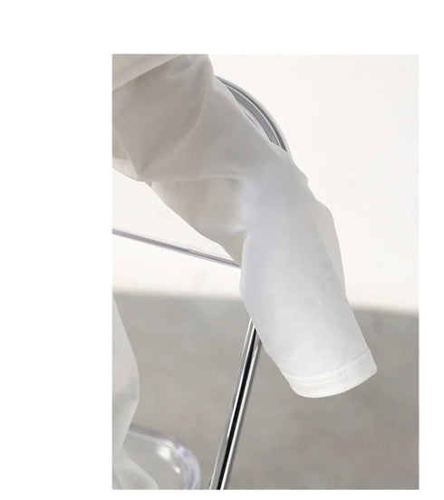 Chic Ven Women's Loose Long Sleeve O-Neck T-Shirt