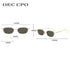 OEC CPO Small Square Sunglasses - Retro Style